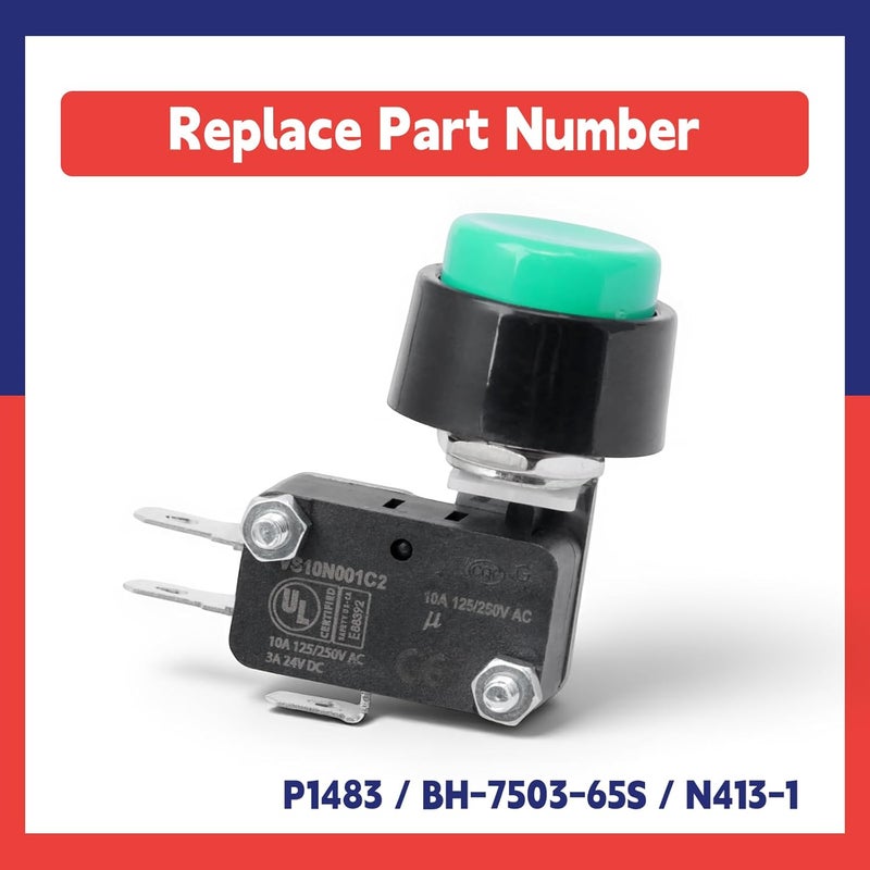Dusledel P1483 Power Unit Raise Switch Compatible with Rotary Lift, Replace BH-7503-65S N413-1 - Image 2